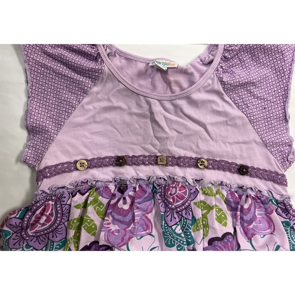 Girls Naartijie Kids XXXL (9 Years) Purple Dress - Picture 5 of 6
